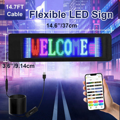 Programmable Flexible LED Display🚀